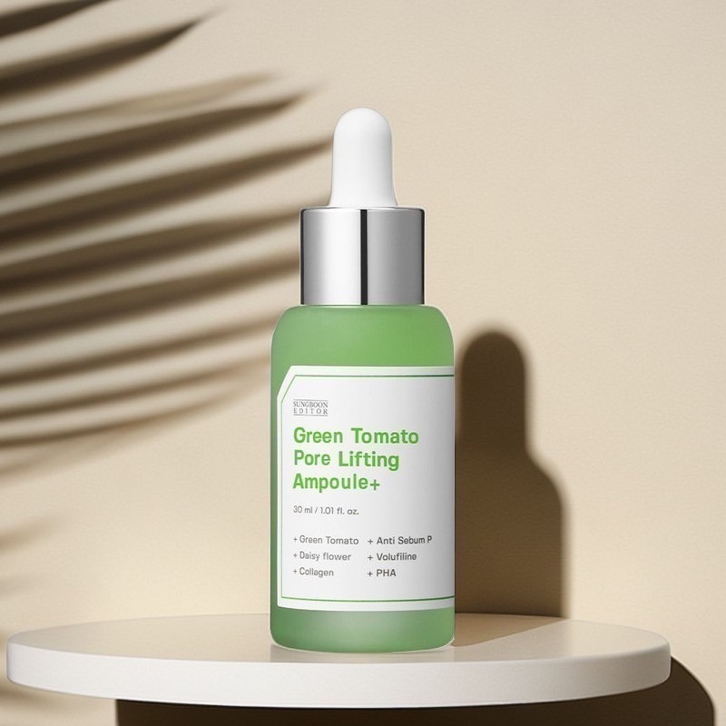 多荳啾 DUDOJIU♡｜🔜快速出貨🚚 🇰🇷韓國 SUNGBOON EDITOR 二代 綠番茄毛孔安瓶精華液-細節圖5