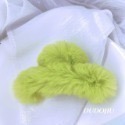 DUDOJIU♡｜🇰🇷正韓飾品✈️ 韓國帶回 ♡絨毛超質感髮夾 鯊魚夾 抓夾-規格圖7