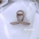 DUDOJIU♡｜🇰🇷正韓飾品✈️ 韓國帶回 ♡閃閃水鑽磨沙髮夾 鯊魚夾 抓夾-規格圖7