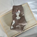 DUDOJIU♡｜🇰🇷韓國襪子 meow品種貓咪中筒襪 韓妞必備 棉襪 正韓 長襪 男襪女襪 韓襪 韓國襪-規格圖5
