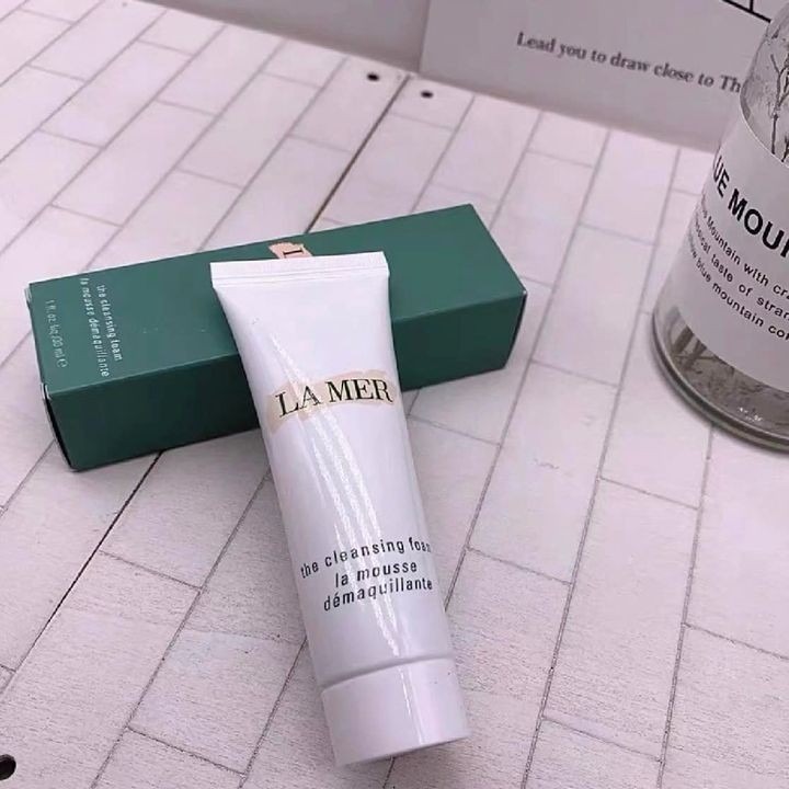 多荳啾 DUDOJIU♡｜🔜 快速出貨🚚 🧡La Mer 海洋拉娜 淨瑩潔膚乳 30ml 洗面乳 潔膚乳-細節圖5