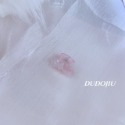 DUDOJIU♡｜🇰🇷正韓飾品 ♡鑲嵌水鑽／珍珠｜閃閃｜小香風山茶花｜美人魚金線｜迷你貓／熊 小髮夾 小抓夾-規格圖7