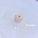 DUDOJIU♡｜🇰🇷正韓飾品 ♡鑲嵌水鑽／珍珠｜閃閃｜小香風山茶花｜美人魚金線｜迷你貓／熊 小髮夾 小抓夾-規格圖7