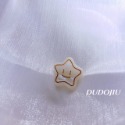 DUDOJIU♡｜🇰🇷正韓飾品 ♡鑲嵌水鑽／珍珠｜閃閃｜小香風山茶花｜美人魚金線｜迷你貓／熊 小髮夾 小抓夾-規格圖7
