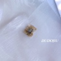 DUDOJIU♡｜🇰🇷正韓飾品 ♡鑲嵌水鑽／珍珠｜閃閃｜小香風山茶花｜美人魚金線｜迷你貓／熊 小髮夾 小抓夾-規格圖7
