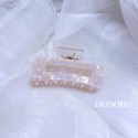 DUDOJIU♡｜🇰🇷正韓飾品✈️ 韓國帶回 ♡美人魚醋酸鏤空｜美人魚醋酸交叉 鯊魚夾 髮夾 抓夾-規格圖8