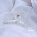 DUDOJIU♡｜🇰🇷正韓飾品✈️ 韓國帶回 ♡美人魚醋酸鏤空｜美人魚醋酸交叉 鯊魚夾 髮夾 抓夾-規格圖8