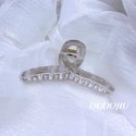 DUDOJIU♡｜🇰🇷正韓飾品✈️ 韓國帶回 ♡美人魚醋酸鏤空｜美人魚醋酸交叉 鯊魚夾 髮夾 抓夾-規格圖8