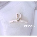 DUDOJIU♡｜🇰🇷正韓飾品✈️ 韓國帶回 ♡超美珍珠磨沙髮夾 鯊魚夾 抓夾-規格圖5