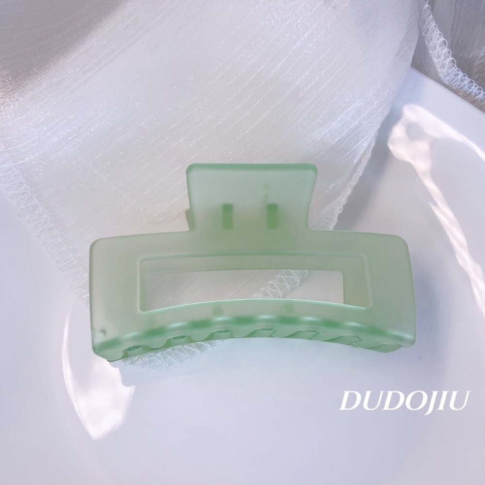 DUDOJIU♡｜🇰🇷正韓飾品✈️ 韓國帶回 ♡果凍色鏤空質感髮夾 鯊魚夾 抓夾（隨機出）-細節圖4