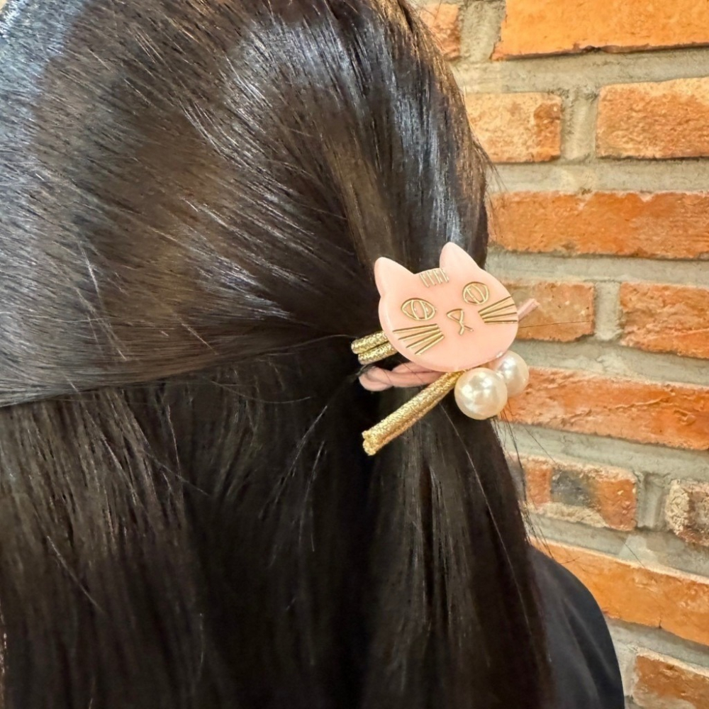 DUDOJIU♡｜🇰🇷正韓飾品✈️ 韓國帶回 ♡韓國💯超人氣貓咪髮束 髮圈-細節圖2