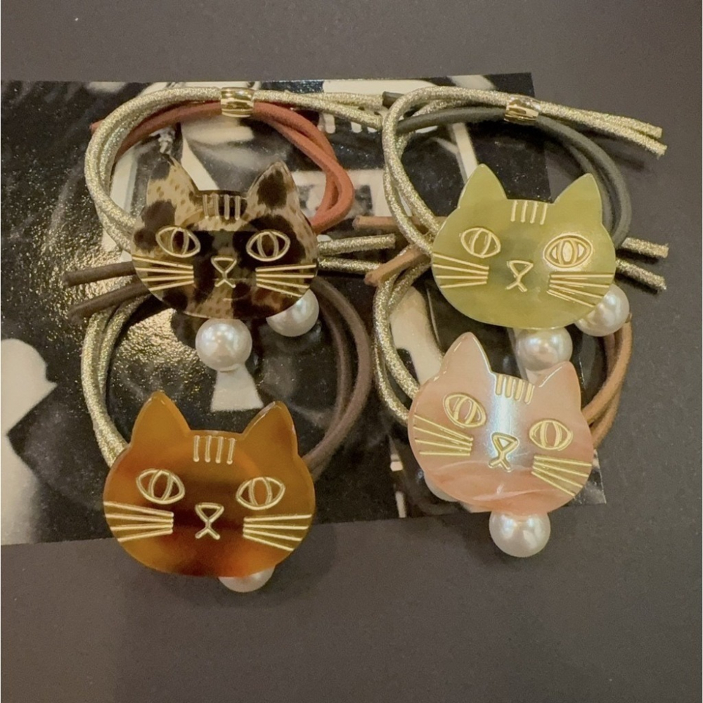DUDOJIU♡｜🇰🇷正韓飾品✈️ 韓國帶回 ♡韓國💯超人氣貓咪髮束 髮圈-細節圖7