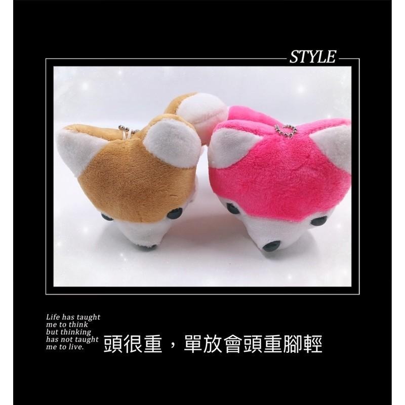 大頭柴犬娃娃 ，背包吊飾 ，也可放杯子-細節圖4