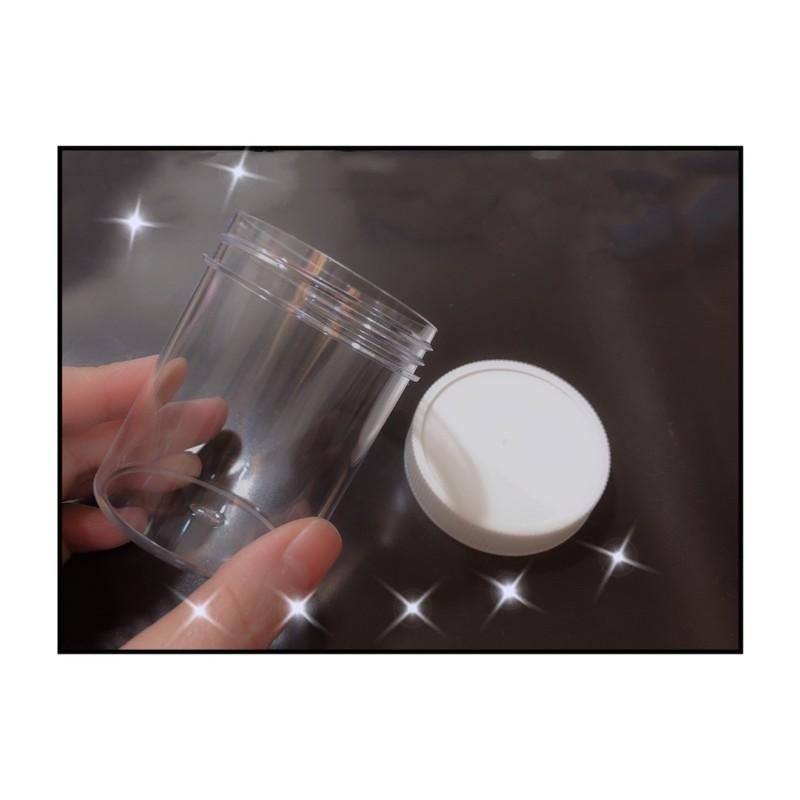 120ml 透明白蓋盒 硬透瓶身-細節圖2