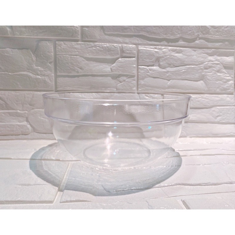 質感壓克力硬透大碗  新款八分滿約1800ML 攪拌大份量史萊姆用-細節圖2