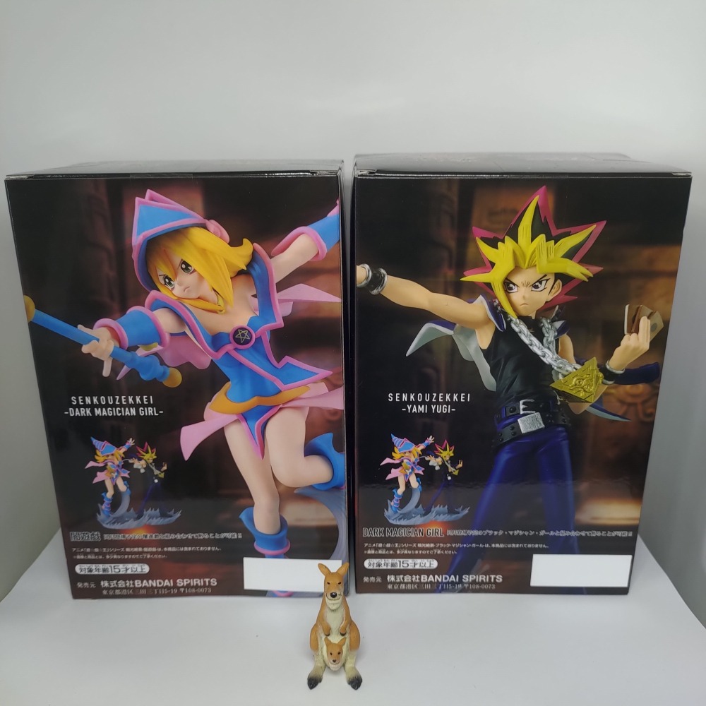 [景鋪]看描述 全新 戰光絕景 武藤遊戲+黑魔導女孩 BANPRESTO 遊戲王 怪獸之決鬥 美女-細節圖3