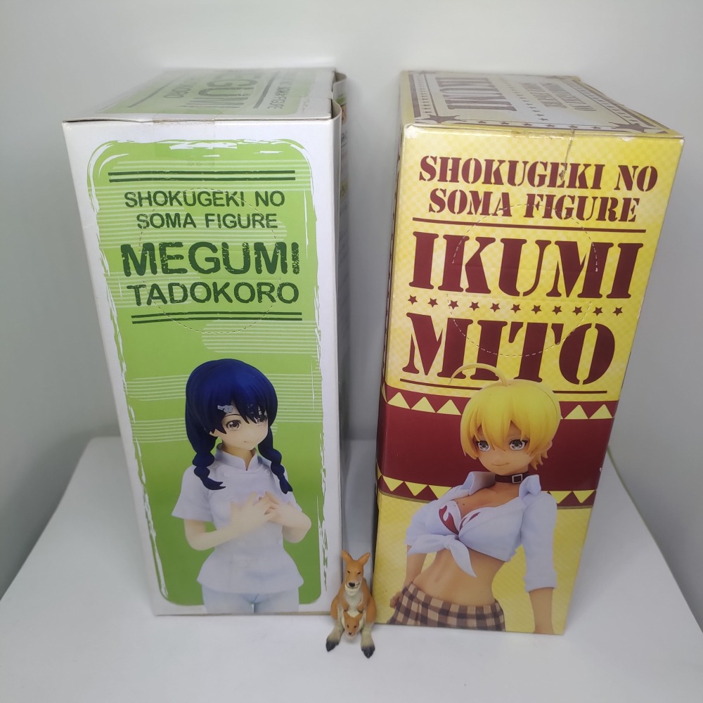 [景鋪]看描述 現貨 Furyu 食㦸之靈 水戶郁魅 田所惠 食戟のソーマ 黑肉 正妹 學生 高中 稀有 公仔 老物 禮-細節圖3