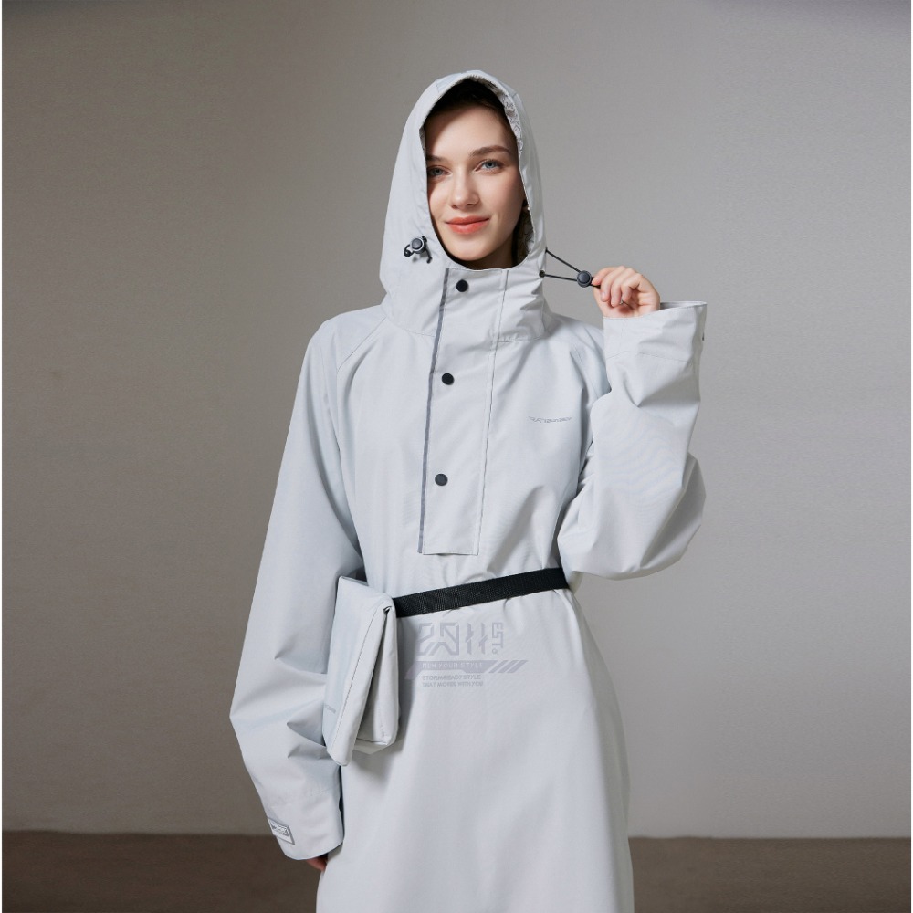 【傘亮亮雨傘】RainSkyZERO WET 雨行者機能雨衣-雨衣/風衣雨衣 時尚雨衣 連身雨衣 輕便雨衣 超輕雨衣-規格圖11