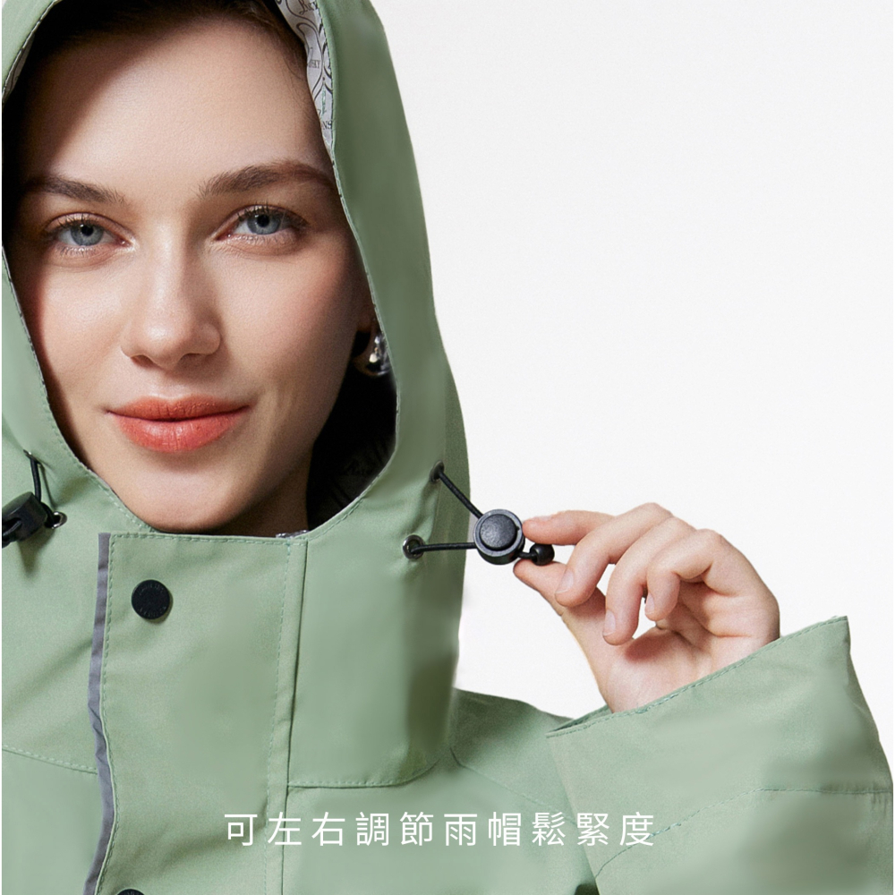【傘亮亮雨傘】RainSkyZERO WET 雨行者機能雨衣-雨衣/風衣雨衣 時尚雨衣 連身雨衣 輕便雨衣 超輕雨衣-細節圖6
