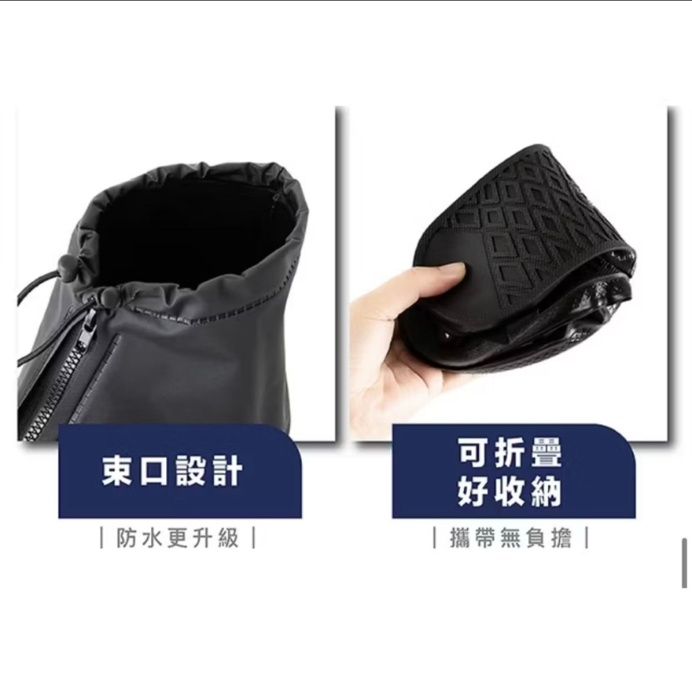 【傘亮亮雨傘】加厚止滑反光鞋套R712 防水雨鞋套 防雨鞋套 耐磨鞋套 登山鞋套 雨鞋套-細節圖7