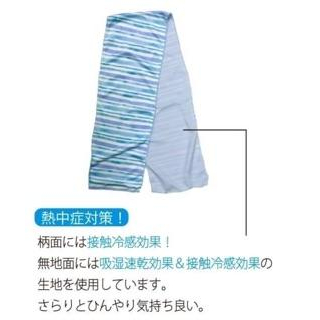 日本  polkapolka 2019新款 夏日涼感巾-細節圖3