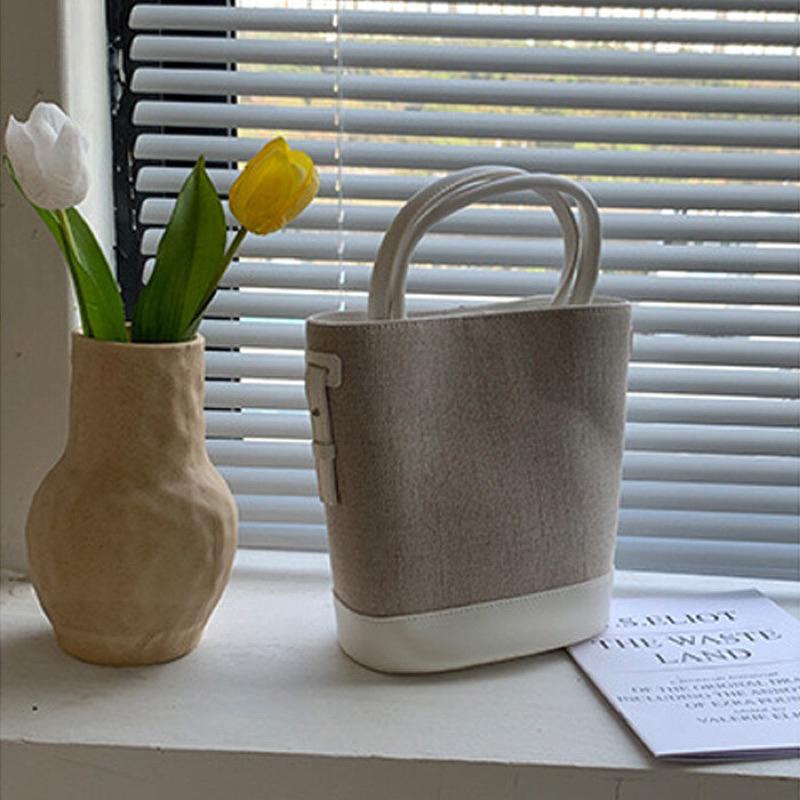 橙澄S-「日本直運」2way單肩包（白色）-細節圖2