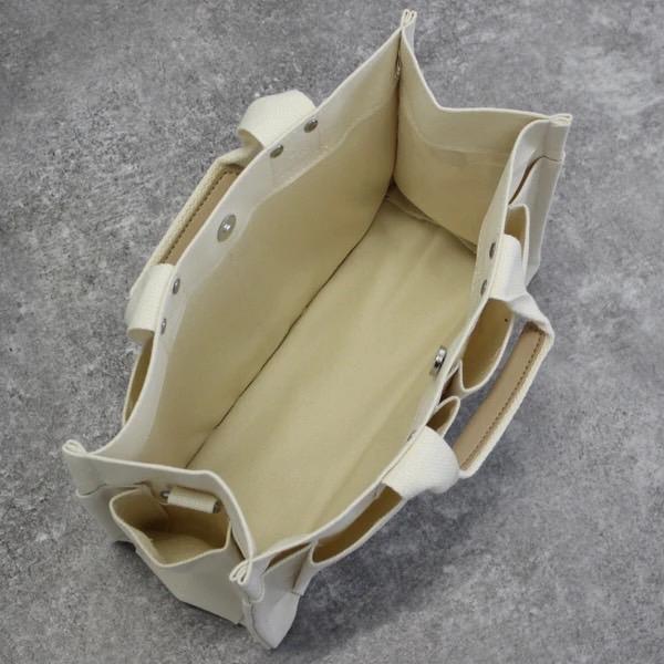 橙澄S-「日本直運」日本簡約時尚多格層2way包-細節圖5