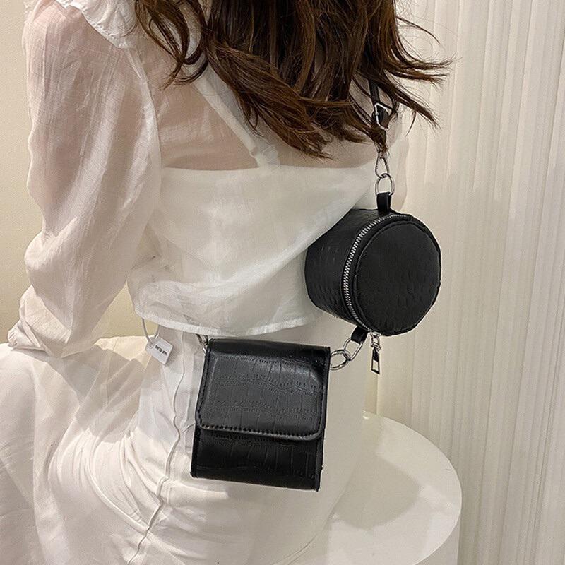 橙澄S-「日本直運」日本超設計感時尚斜背包-細節圖2