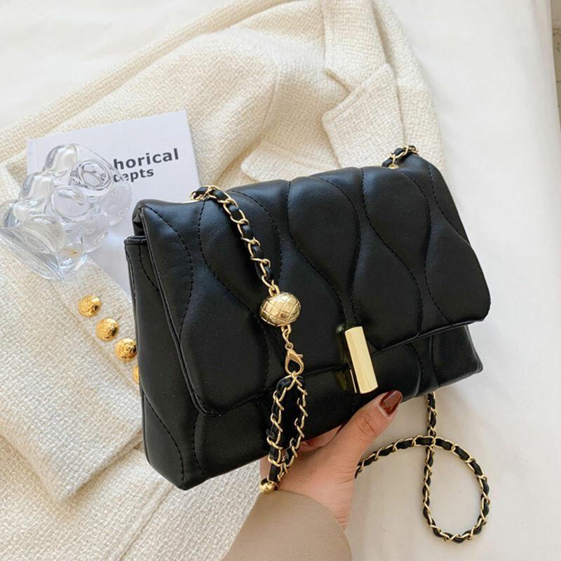 橙澄S-「日本直運」日本品牌超氣質女孩艾瑪單肩包-細節圖3