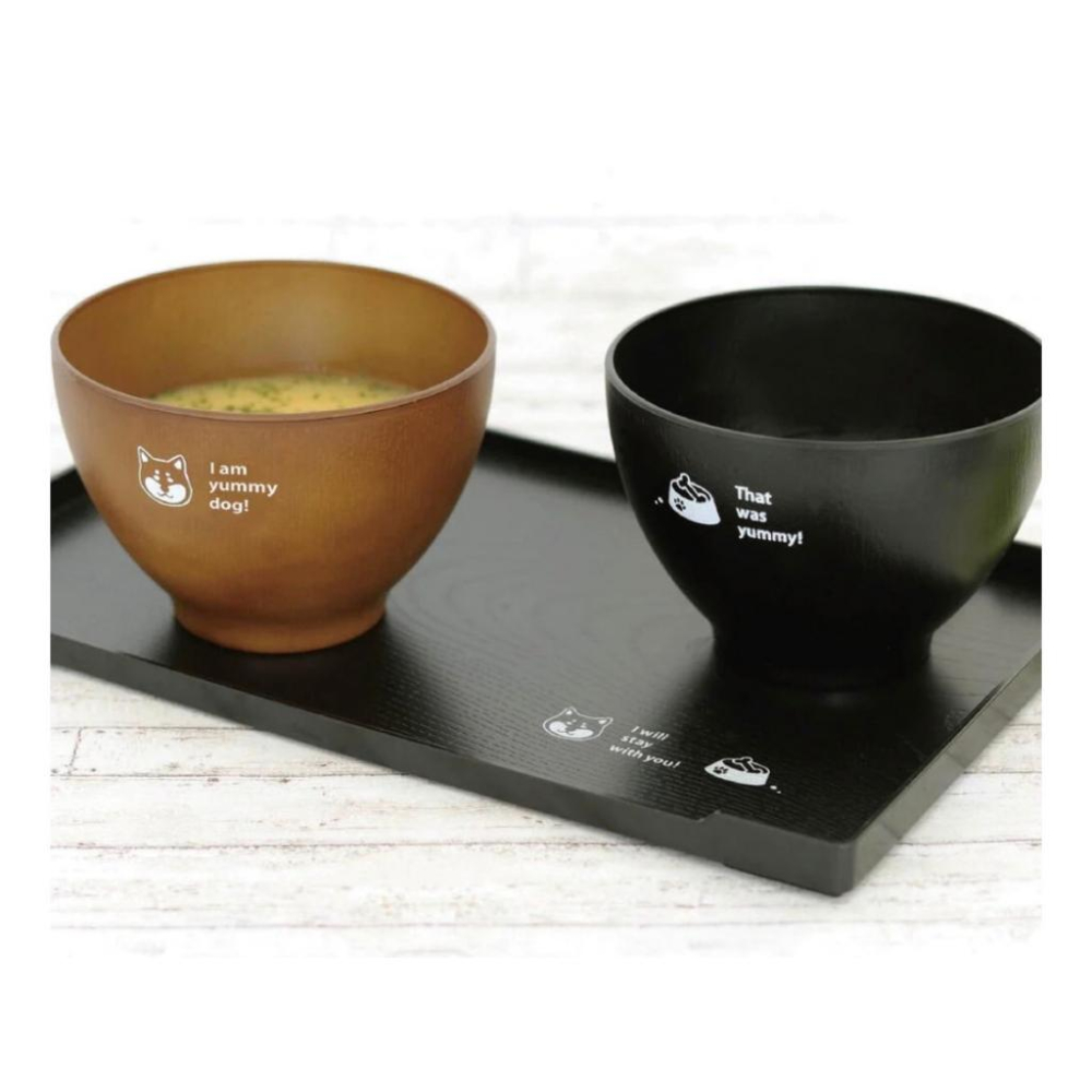 橙澄F-日本製 柴犬飯碗可用洗碗機、不易破碎-細節圖2