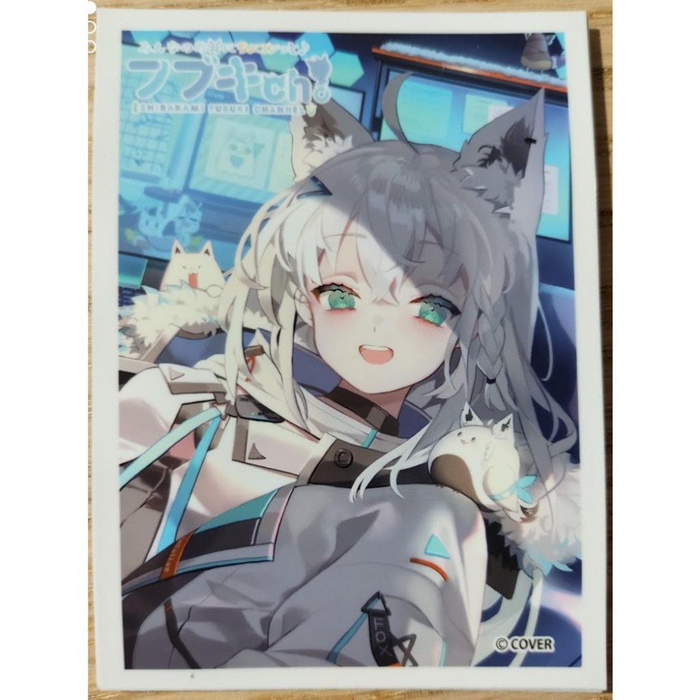 (現貨)Hololive x LAWSON 合作商品 壓克力立牌 白上吹雪 白上フブキ&4周年紀念 卡套 白上フブキ-細節圖2