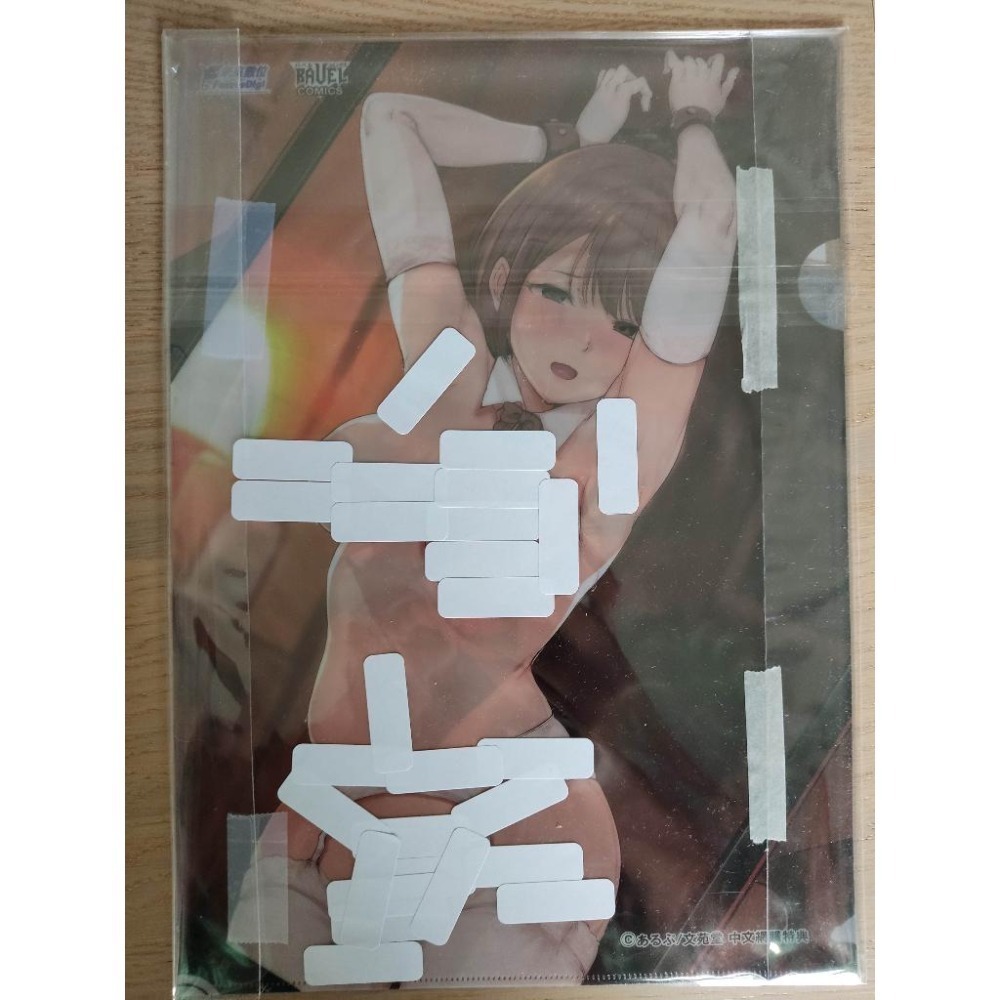 (現貨)(代售)未來數位 18禁 成人漫畫 資料夾 でらうえあ＆あるぷ(雙面)(雙層包裝，遮住用貼紙貼在第二層包裝)-細節圖2