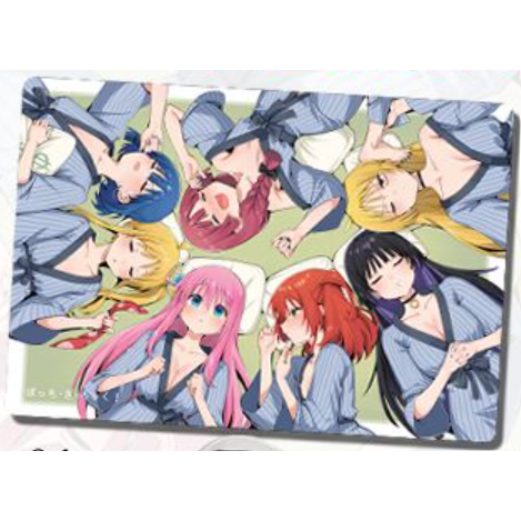 (現貨)白巾《溫泉搖滾！》孤獨搖滾 溫泉之夜滑鼠墊(60 x 40cm)-細節圖2