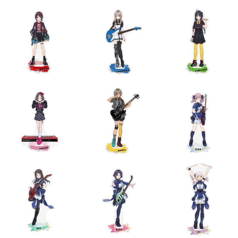 (現貨)【Girls Band Cry】壓克力人形立牌 COSPA 河原木桃香 演唱會Ver.【日本進口精品】-細節圖3