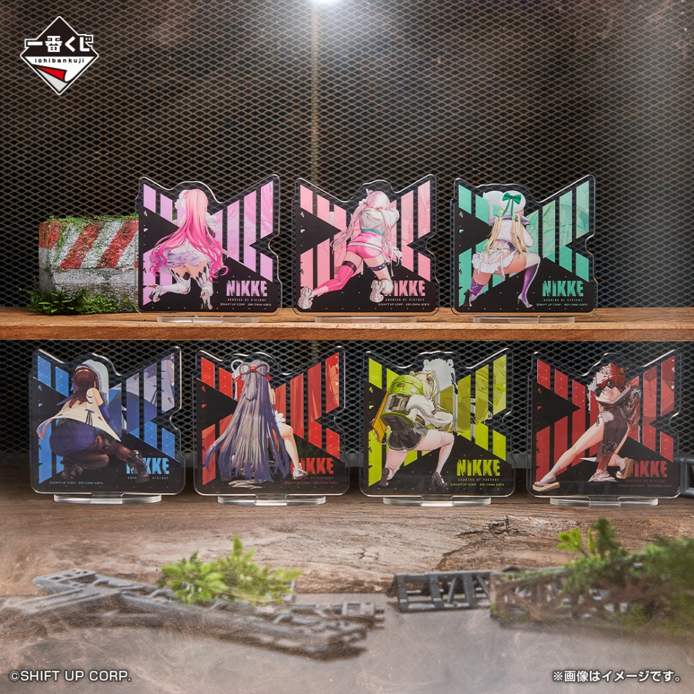 (現貨)一番賞「勝利女神：妮姬 CHAPTER2」G賞 雙面戰鬥壓克力立牌 1 豺狼-細節圖4