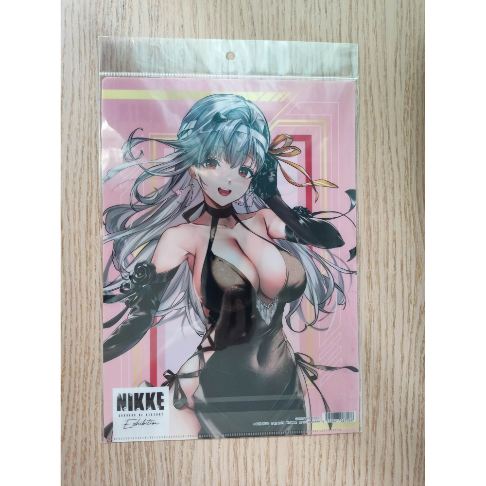 (現貨)【勝利女神：妮姬】NIKKE EXHIBITION A4資料夾 神罰 神罰 モダニア【日本進口精品】-細節圖3