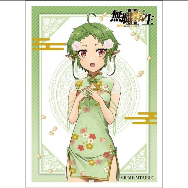 (現貨)無職轉生～到了異世界就拿出真本事～ 官方角色收集卡套 洛琪希 艾莉絲 希露菲葉特 中華旗袍ver.（單售）-細節圖3