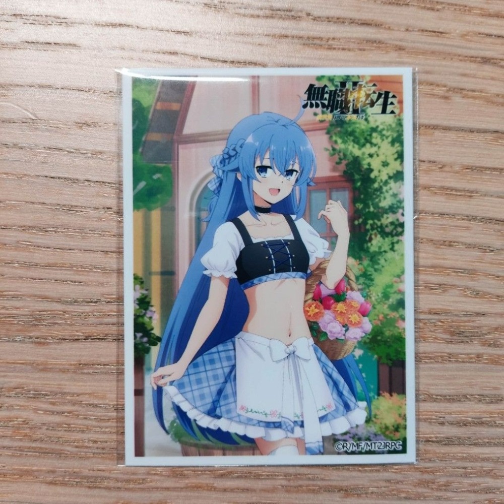 (現貨)無職轉生～到了異世界就拿出真本事～ 官方角色收集卡套 洛琪希 艾莉絲 希露菲葉特 洋裝ver.（單售）-細節圖6