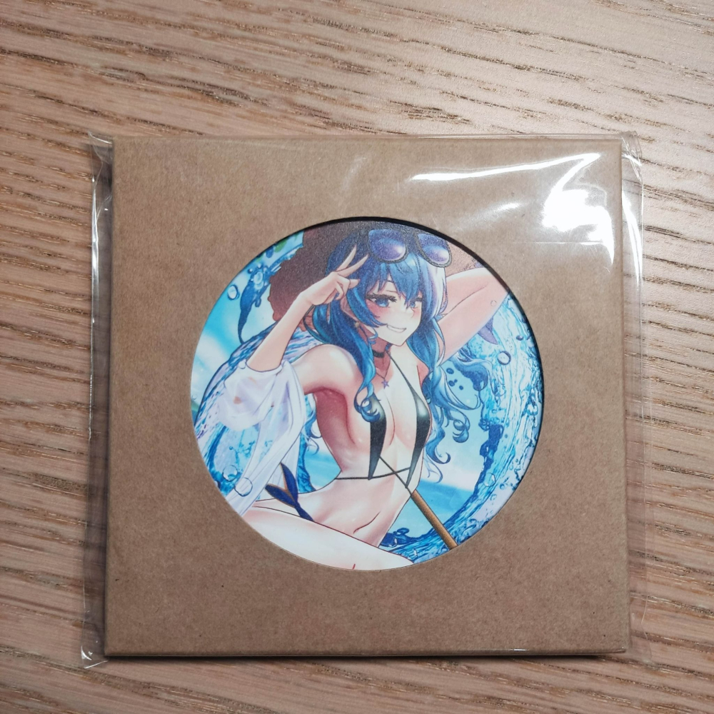 (現貨)JAGOO 星街彗星款 杯墊（約11cm陶瓷材質）（單面）-細節圖3