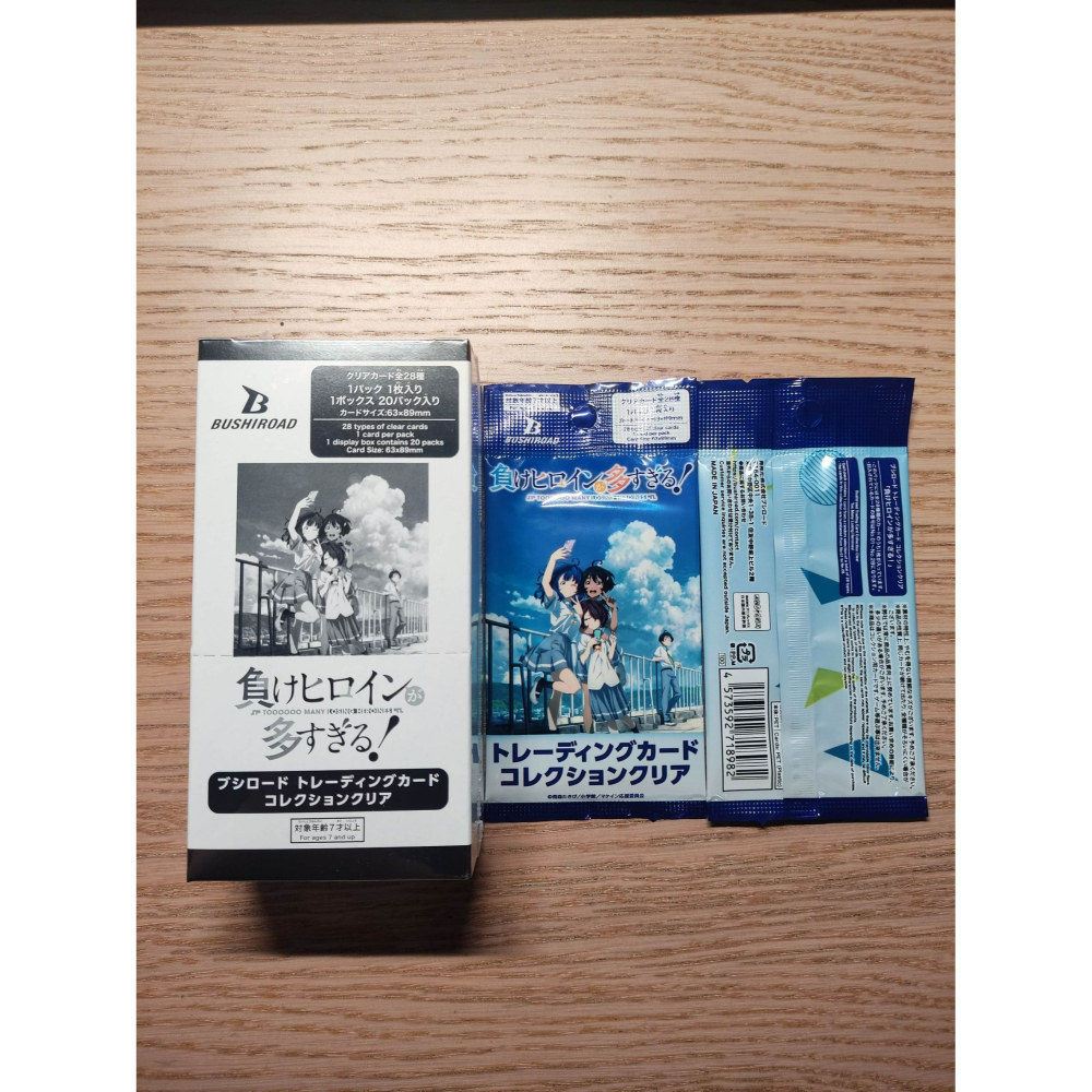 (現貨)日本正版 武士道 敗北女角太多了! 透明卡片收藏集 收藏卡 武士道 透卡 盲抽 食完 盲盒-細節圖2