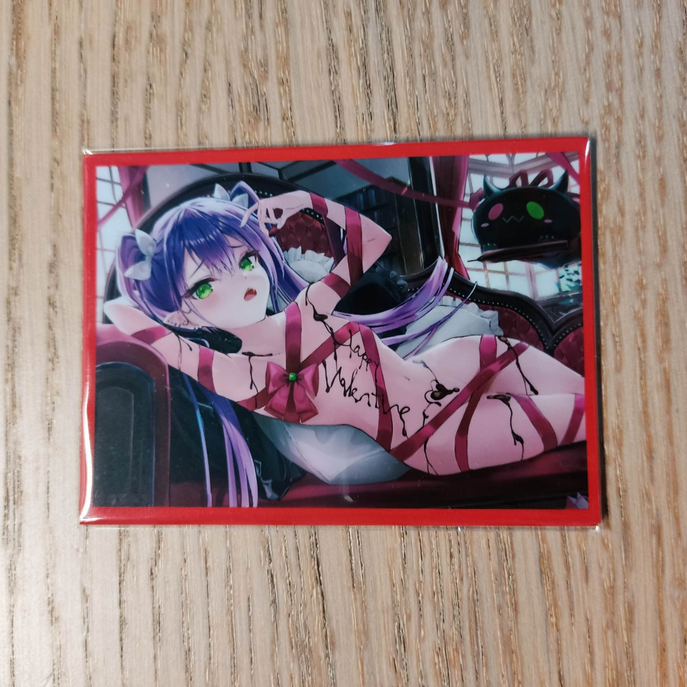 (現貨)ホロライブ hololive 同人角色收集卡套 常闇永遠 常闇トワ Towa 害羞ver.（單售）-細節圖2