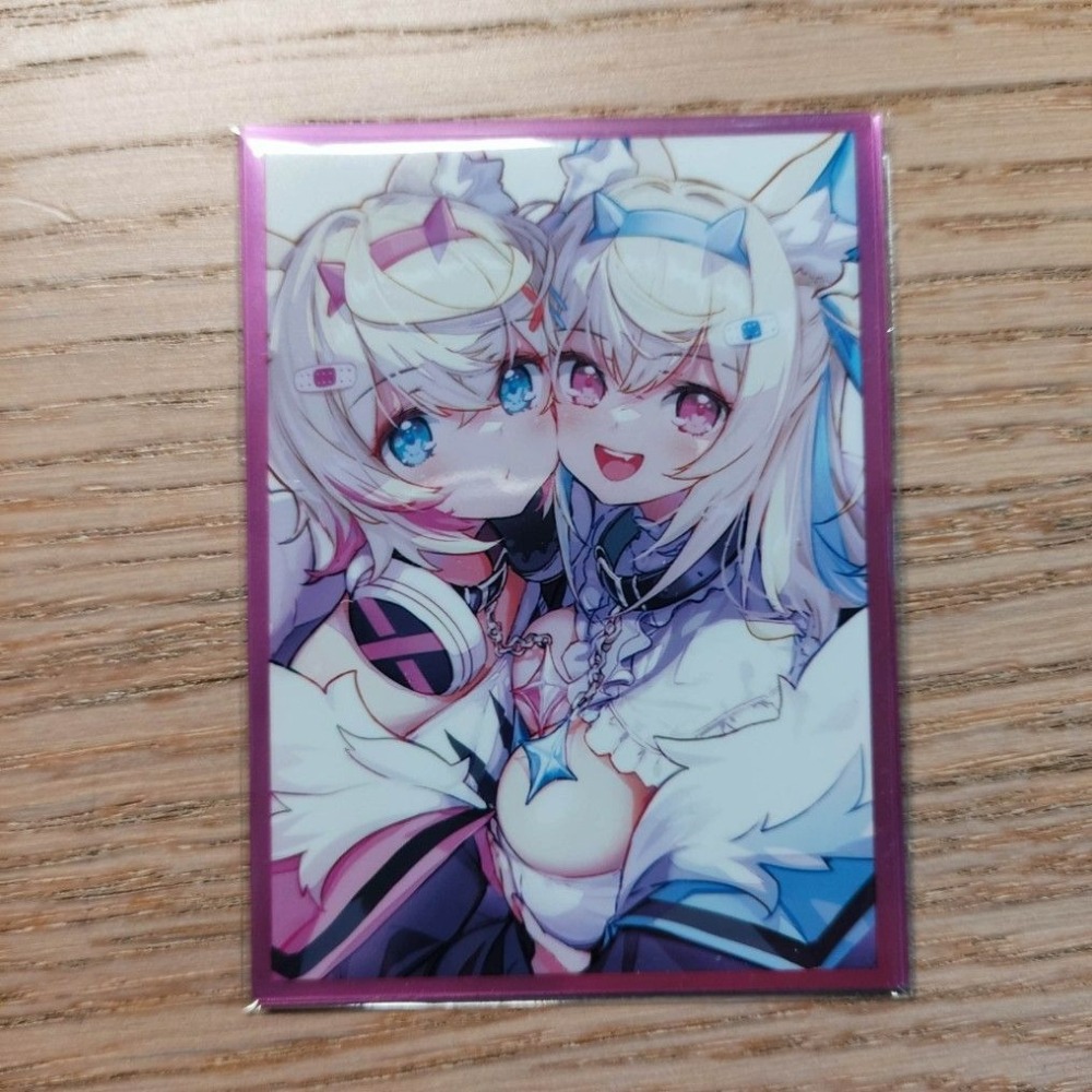 (現貨)ホロライブ hololive 同人角色收集卡套 Fuwawa&Mococo フワワ&モココ（單售）-細節圖2