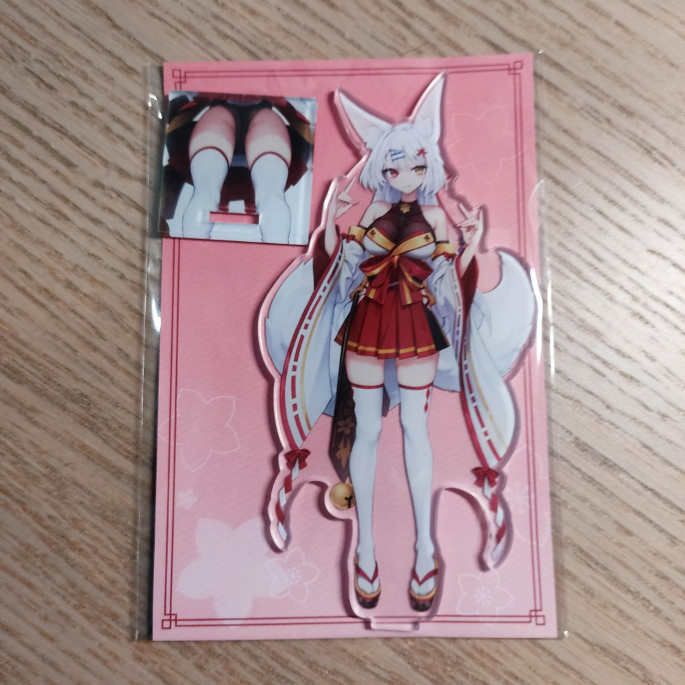 (現貨)希萌創意 一尾妖狐胖次立牌-細節圖2