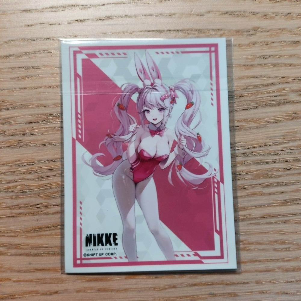 (現貨)勝利女神：妮姬 官方角色收集卡套 Alice Wonderland Bunny ver. アリス（單售）-細節圖2