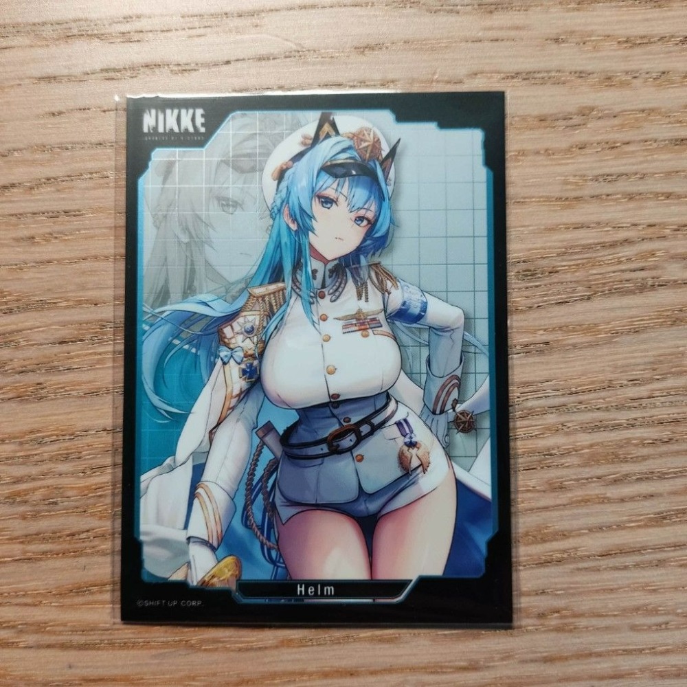 (現貨)勝利女神：妮姬 官方角色收集卡 海倫 勝利の女神：NIKKE ヘルム（單售）-細節圖2