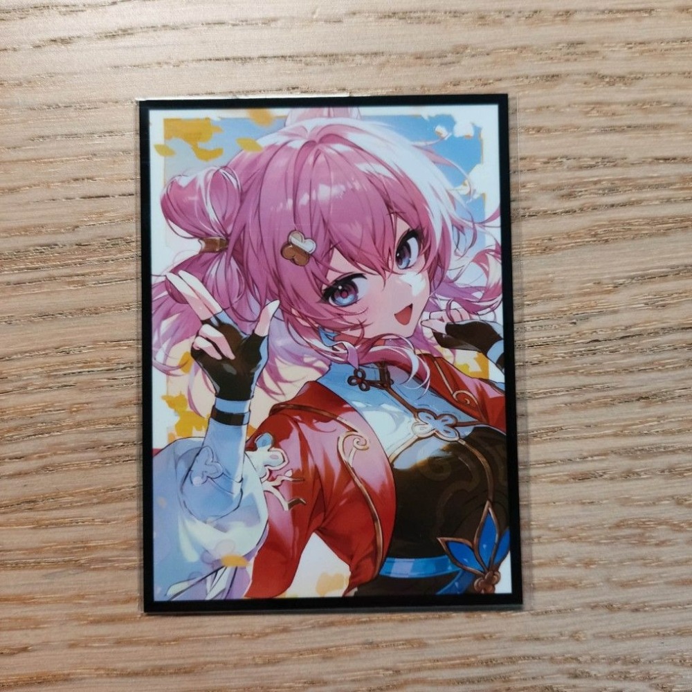 (現貨)崩壞：星穹鐵道Honkai: Star Rail 同人角色收集卡套 三月七 March 7th（單售）-細節圖2