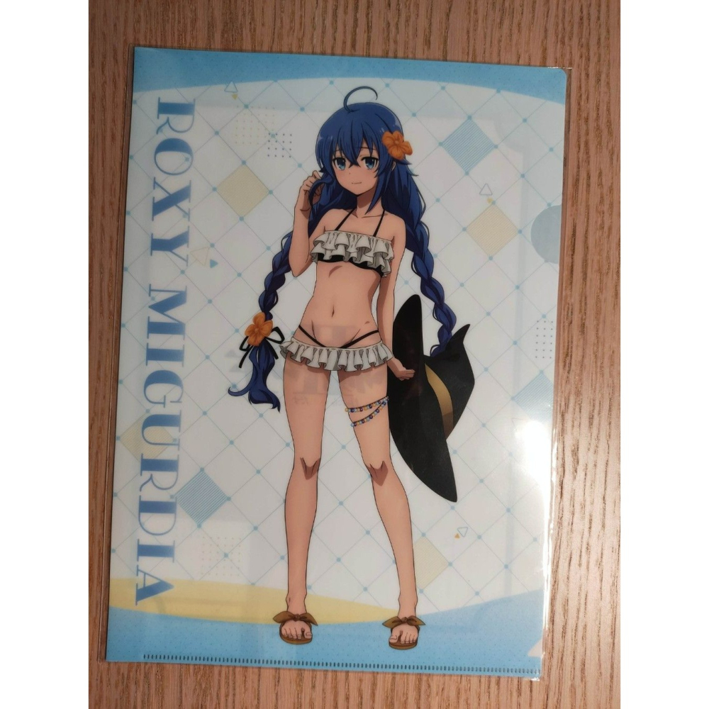 (現貨)【無職轉生～到了異世界就拿出真本事～】無職転生 A4資料夾 洛琪希 泳衣ver.【日本進口精品】-細節圖2