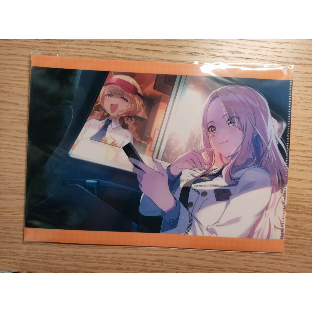 (現貨)【學園偶像大師】学園アイドルマスター A4資料夾 Movic E款【日本進口精品】-細節圖2