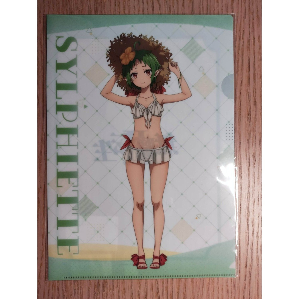 (現貨)【無職轉生～到了異世界就拿出真本事～】無職転生 A4資料夾 希露菲葉特 泳衣ver.【日本進口精品】-細節圖2