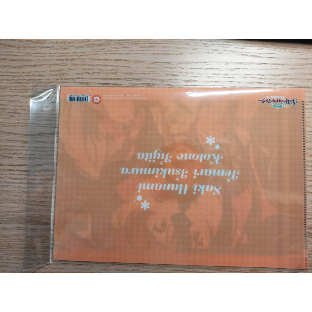 (現貨)【學園偶像大師】学園アイドルマスター A4資料夾 Movic F款【日本進口精品】-細節圖3